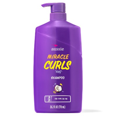 Aussie Miracle Curls with Coconut and Jojoba Paraben-Free Shampoo - 26.2 fl oz