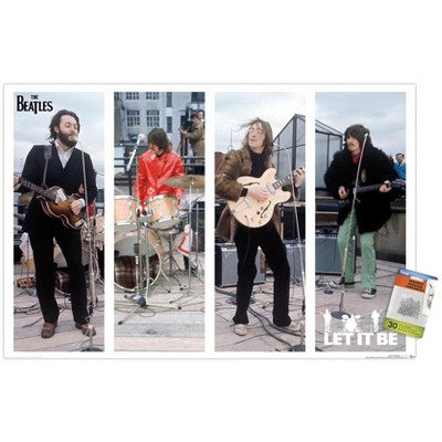 Trends International The Beatles - Let It Be Bars Unframed Wall Poster Prints