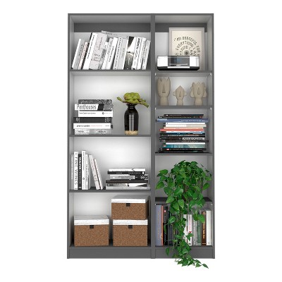 NicBex 9 Open Compartments File Cabinet,Office Cabinet with Spacious Tier-Shelving Design,Modern Storage Cabinet,Filing Cabinet for Home Office