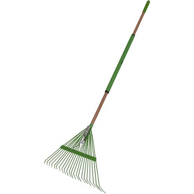 54 in. 22-Tine Hardwood/Steel Handle Steel Leaf Rake - Ames