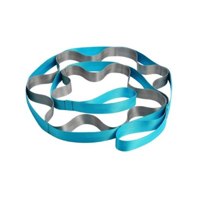 Toyzone World Blue Gray Stretching Yoga Strap