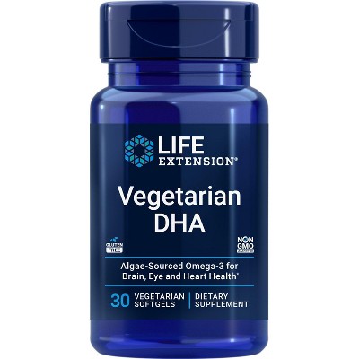 Vegetarian Sourced DHA by Life Extension  -  30 Softgel