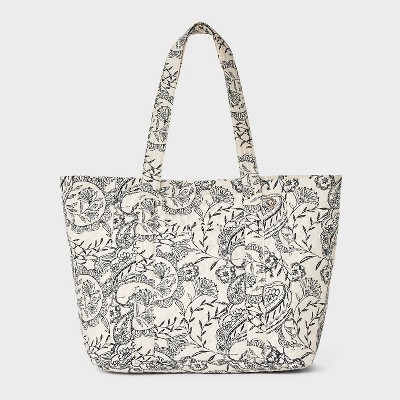 Soft Quilted Tote Bag - Universal Thread™
