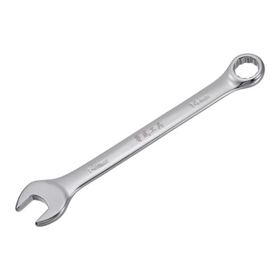Unique Bargains CR-V 12-Point Box Open End Metric Mirror Polished Thin Combination Wrench