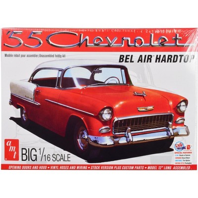 Skill 3 Model Kit 1955 Chevrolet Bel Air Hardtop 1/16 Scale Model by AMT