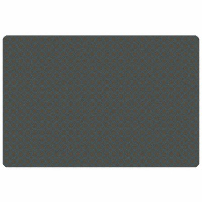 Carpets for Kids KIDSoft Comforting Circles Tonal Solid Classroom Rug Gray & Blue, Rectangle