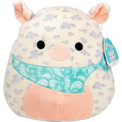 Squishmallows Original 12-Inch Rosie The Pig- Official Jazwares Plush- Collectible Soft & Squishy Pig Stuffed Animal Toy- Gift for Kids, Girls & Boys