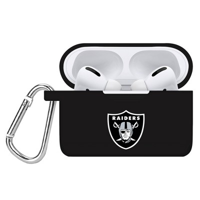 NFL Las Vegas Riders AirPods Pro Compatible Silicone Battery Case Cover - Black