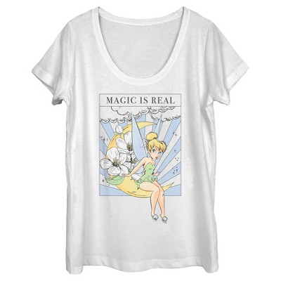 Women's Peter Pan Tinker Bell Magic is Real Tarot Card