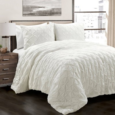 Lush Décor 3pc Arvelo Pintuck Comforter Bedding Set