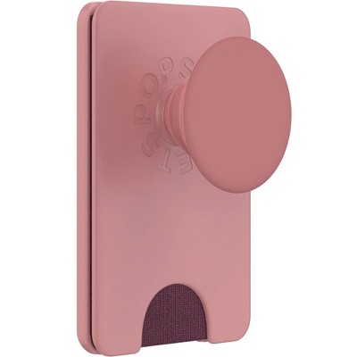 PopSockets Magnetic Phone Wallet with Grip and MagSafe, Magnetic Adapter Ring Included