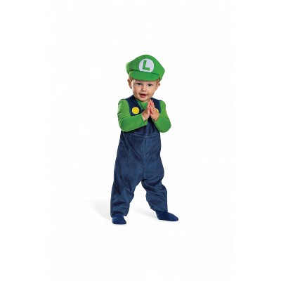 Super Mario Luigi Posh Infant Costume, 12-18 Months