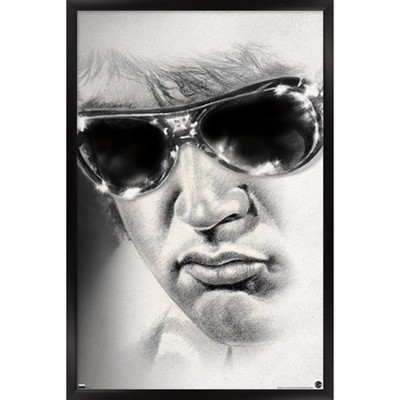 Trends International Elvis Presley - A Moment In Time Framed Wall Poster Prints