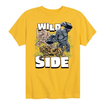 Boys' - Transformers - Wild Side Short Sleeve Graphic T-Shirt