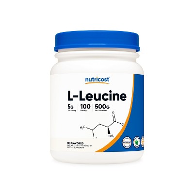 Nutricost L-Leucine Powder (500 Grams)