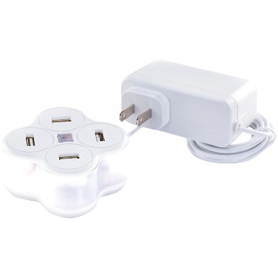 CyberPower® 4.2-Amp USB Charger in White
