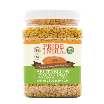PRIDE OF INDIA Split Yellow Pigeon Peas (Toor Dal)