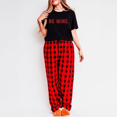Simply Sage Market Women's Be Mine Block Pajama Set