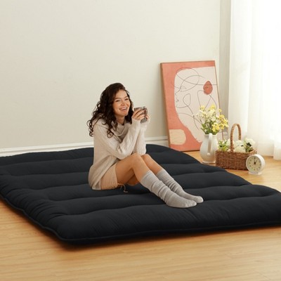 Nasitip Foldable Japanese Floor Mattress, Roo-Up Futon Sleeping Pad for Camping RV and Home Use