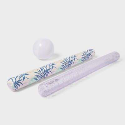 Pool Float 2 Sticks and Beach Ball Novelty Floats - Sun Squad™: Water PVC Item