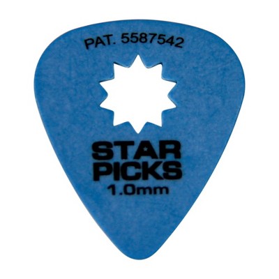 Everly Star Grip Guitar Picks (50 Picks)