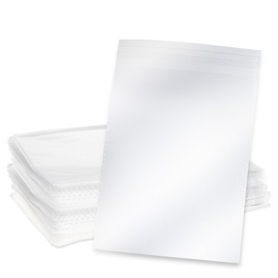 Juvale 300 Pack Clear Greeting Card Sleeves, Transparent Envelopes for 5x7 Invitations, Photos, 7.6 x 5.7 In