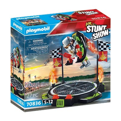 Playmobil Air Stunt Show Rocket Man 70836 Playset 27pc
