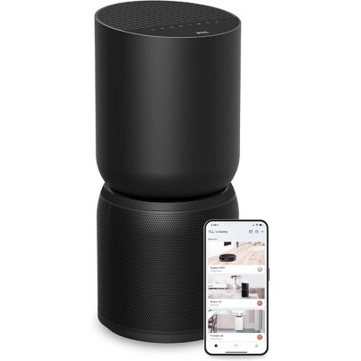 TCL Breeva A5 Air Purifier with 5-Stage Clean, True HEPA (H13), Removes 99.97% of Dust/Bacteria/Odors & More, App & Voice Control, Black (A515B)