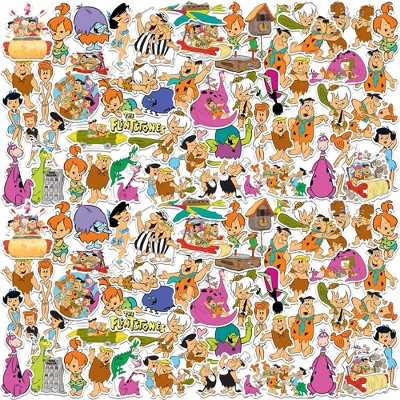 The Flintstones 100ct Vinyl Large Deluxe Stickers Variety Pack