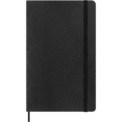 Moleskine Vegea Boa Large Ruled Notebook Soft Black Box: Journal, Lined Paper, 5x8.25", Soft Cover, 176 Pages