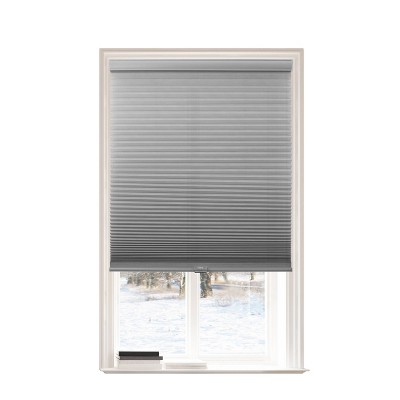 Lumi Home Furnishings 26"x72" POSH2 Cordless Cellular Shade Gray
