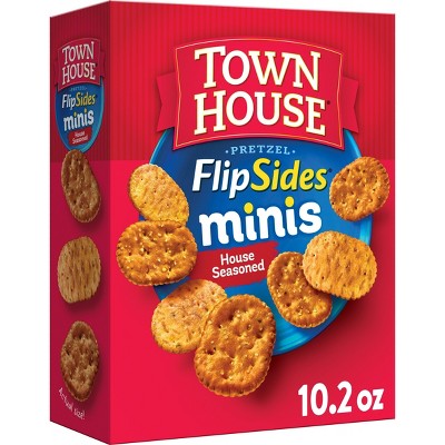 Town House Crackers Flipsides Minis Classic Seasoned - 10.2oz