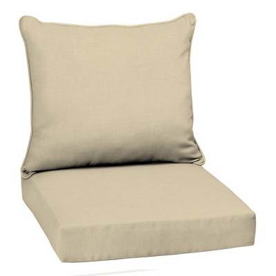 ARDEN Outdoor Deep Seat Cushion Set, 22 x 24, Water Repellent, Fade Resistant 22 x 24