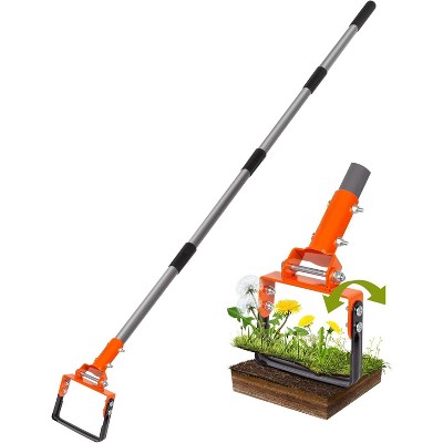 Walensee Adjustable Hula Hoe - Dual Action Weeder & Cultivator, Sharp Steel Blade for Garden & Flower Beds (Black, 67 Inch)