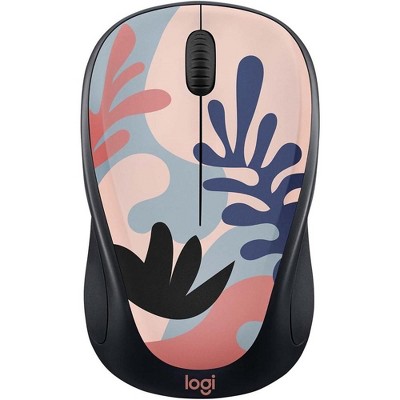 Logitech Design Collection Limited Edition Wireless Mouse Coral Reef