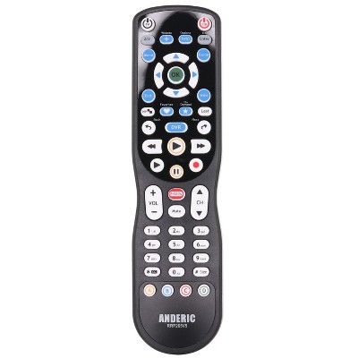 Anderic RRP265V5 Replacement 2-Device Universal Remote Control for Verizon FiOS Cable - P265v5 Black