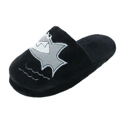 CTM Boy's Slide House Slippers with Shark Detail