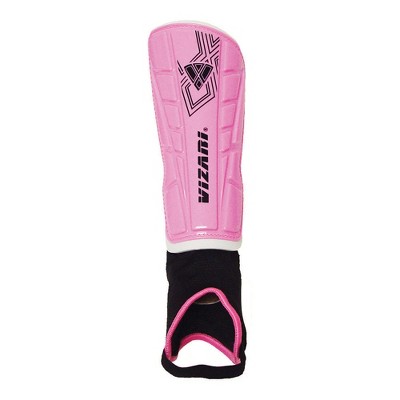 Vizari Malaga Soccer Shin Guards - Breathable & Lightweight Soccer Shin Pads with Ankle Protection - Reduces Shocks & Injuries - Adults, Youth & Kids Soccer Shin Guards with Non-Slip Adjustable Strap