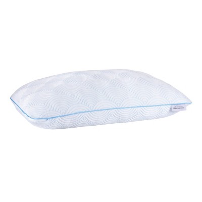 Tempur-Pedic King Cloud Adjustable Cooling Pillow: Polyester Universal Sleeper, Soft/Medium Foam Fill, Hand Wash