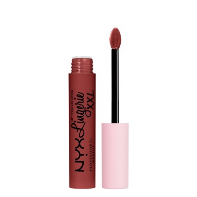 NYX Professional Makeup Lip Lingerie XXL Smooth Matte Liquid Lipstick - 16hr Longwear - 0.13 fl oz
