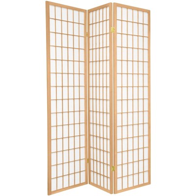 Legacy Decor Room Divider Privacy Screen Partition Shoji Style 6 ft Tall