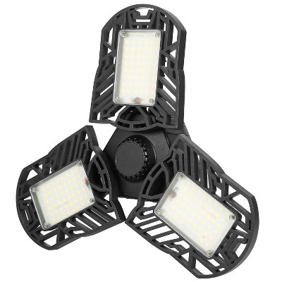 iMountek"iMounTEK 80W LED Garage Light, 7000LM, Deformable with 3 Adjustable Panels for Workshop & Garage"White