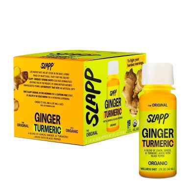 SLAPP 24pk Ginger Turmeric Shots