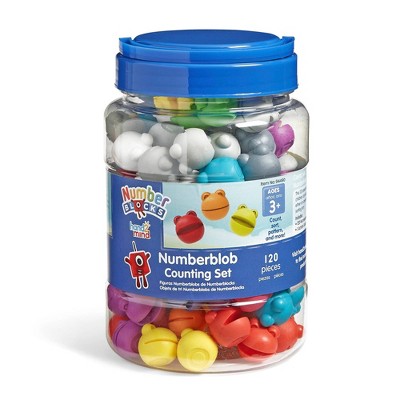 Hand2Mind Numberblocks Numberblob Counting Set - 120pc: Math Kit for 3rd Grade, 1-2 Players, Educational Toys
