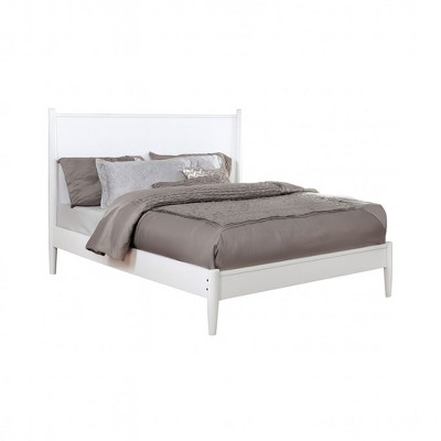 King Size Platform Bed with Headboard for Bedroom