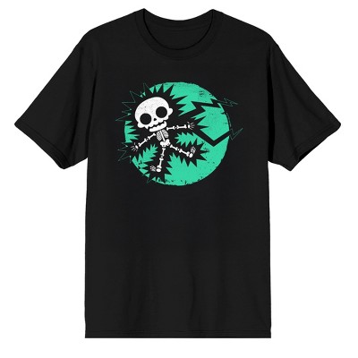 Teen Titans Go Shocked on Black Short Sleeve Adult T-Shirt