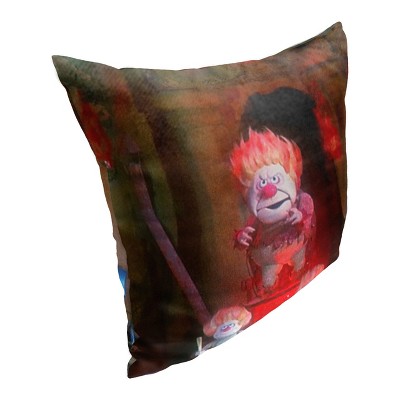 Warner Bros. Year Without Santa Claus Hail Heat Miser Throw Pillow 18 x 18 Inches