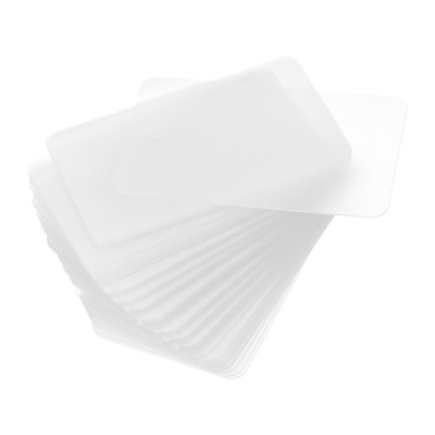 Unique Bargains Blank Waterproof Eyelet Hole Plastic Shipping Tags 50 Pcs