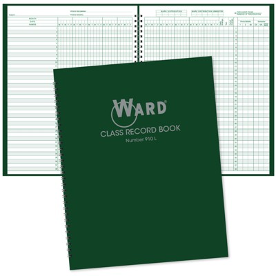 Ward Ward 38 Name Class Record Book (9-10 Week Periods)