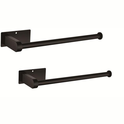 Tramull Stainless Steel Paper Towel Holder, Under Cabinet Mount, Adhesive/Screw Installation